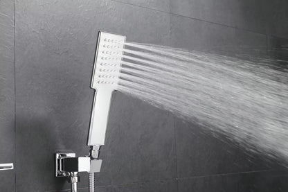 Sistema de ducha termostático de una mano, ducha de baño de lujo, juego de mezclador de ducha