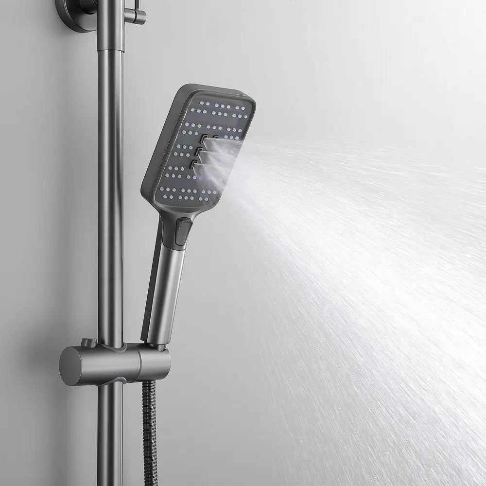 Sistema de ducha termostático Acqua con 4 modos de salida de agua