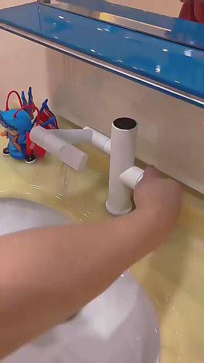 Aqua Single Hole Smart Bathroom Faucet with Temperature Display